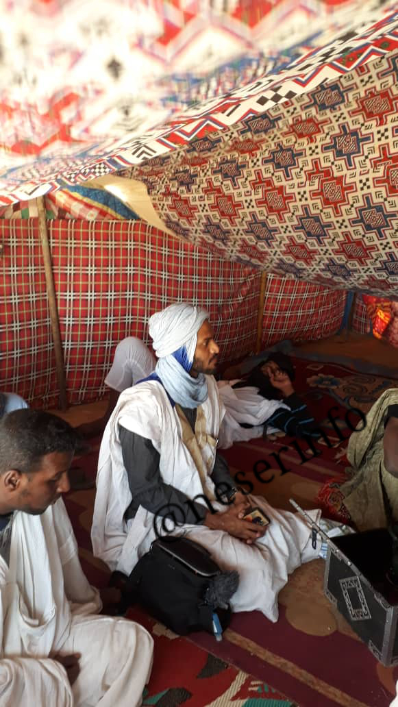 الباحث الآمريكي القاطن في القرية