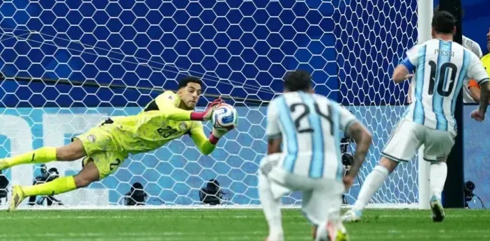 منتخب الأرجنتين يفوز على منتخب المصري