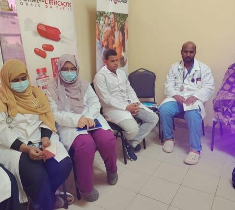 محاضرة علمية صحية حول " تخطيط كهربية القلب المرضى "