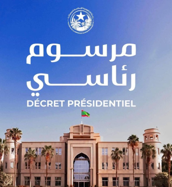 مرسوم رئاسي بتعيين السيد الطالب ولد سيد أحمد