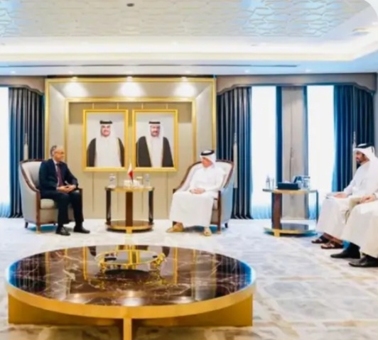 الحكومة القطرية تودع سفير موريتانيا السابق ولد ببانه لدى الدوحة