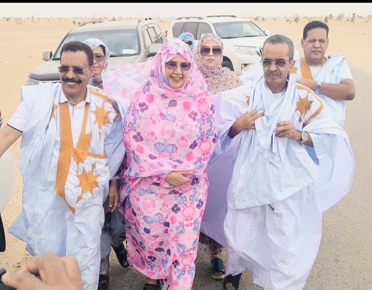 وصول منسقية العمل الحزبي(حزب الإنصاف) على مستوى ولاية انشيري للولاية